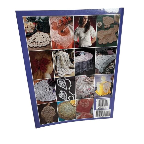 ANNIES ATTIC Crochet Ultimate Book of Pineapples Pattern Book 35 Designs Vintage - Picture 6 of 6